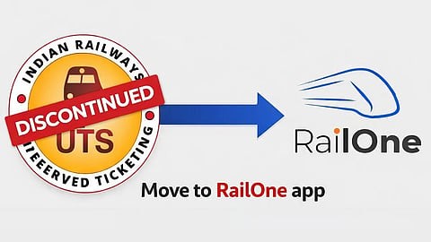 UTS App Ka Time Over! 🔚 Ab Saare Train Tickets Book Karo Naye RailOne App Se! 🚀