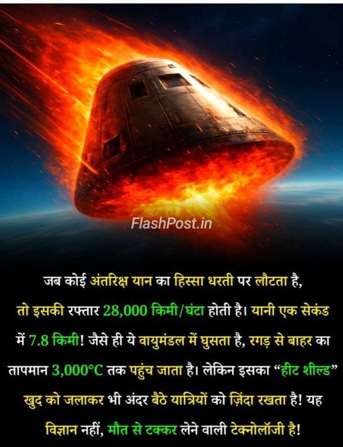 Antriksh Se Wapasi: 3000°C Mein Zinda Rehne Ka Raaz!