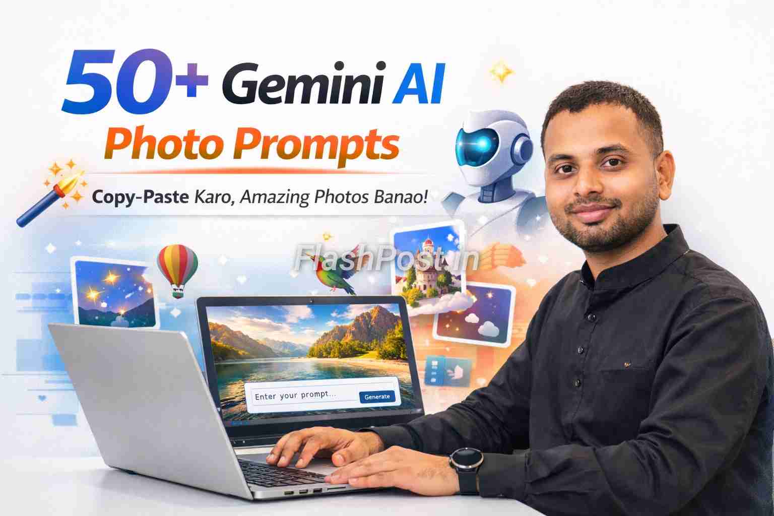 Gemini AI Photo Prompts: Bas Copy-Paste Karo aur Best Photos Banao!