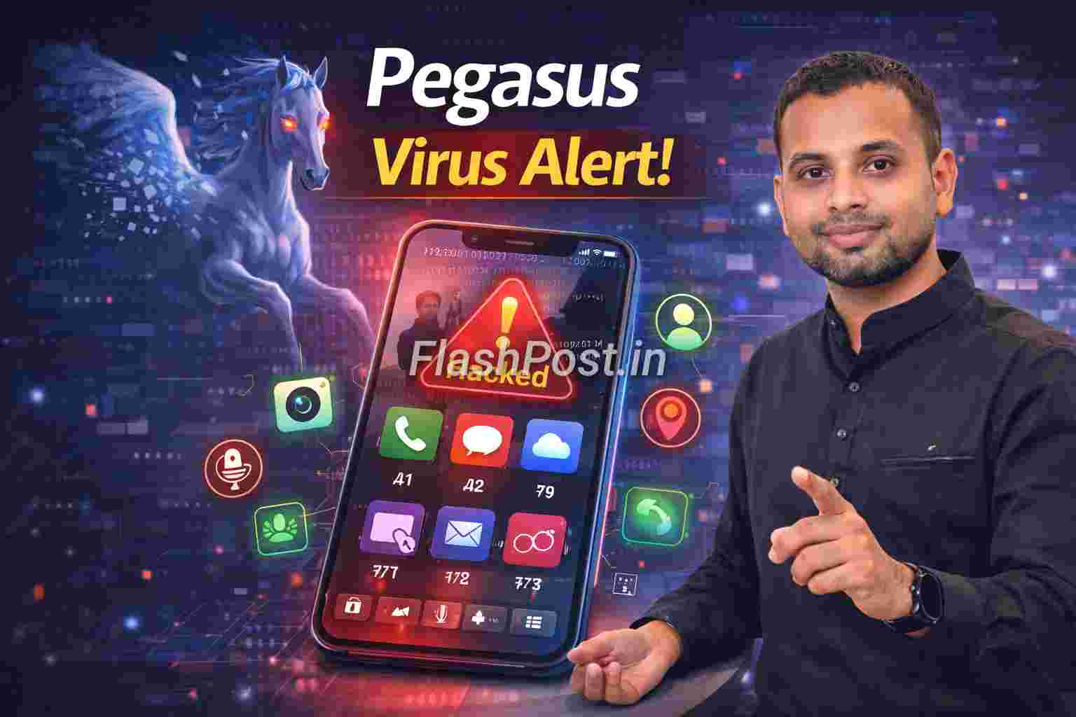 Pegasus Virus: Aapka Phone Aapki Jasoosi Kar Raha Hai? Pura Sach Jaaniye!