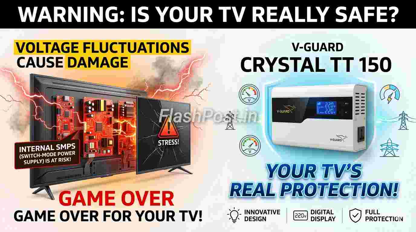 Aapko Lagta Hai TV Ko Stabilizer Ki Zaroorat Nahi? Jaaniye Yeh Shocking Sach!