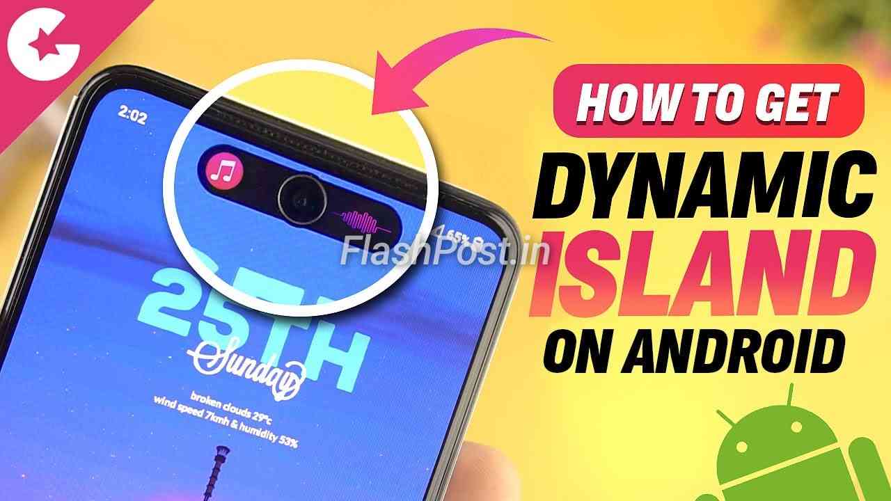 Bhai! Ab Android pe bhi iPhone ka Mind-Blowing Dynamic Island Feature! 🔥 Free mein!