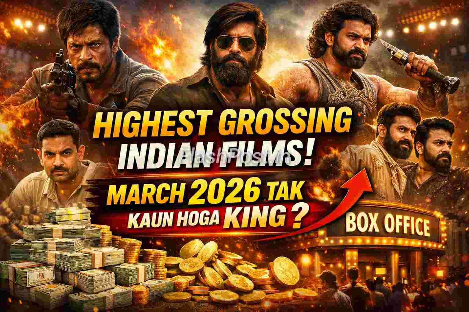 Box Office King Kaun? Highest Grossing Indian Movies (March 2026 Tak Ka Scene Kya Hai?)