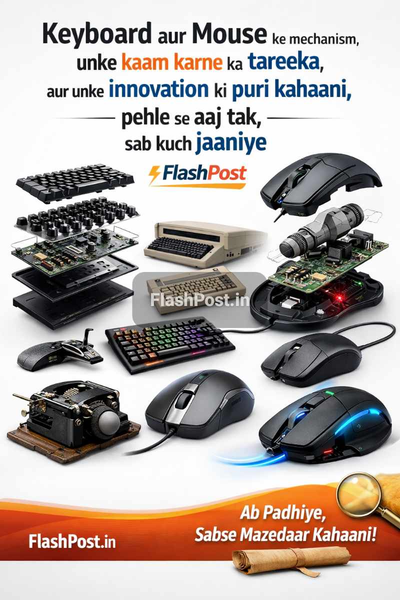 Keyboard Aur Mouse Ka Jaadu: Kaise Kaam Karte Hain Aur Innovate Hue?