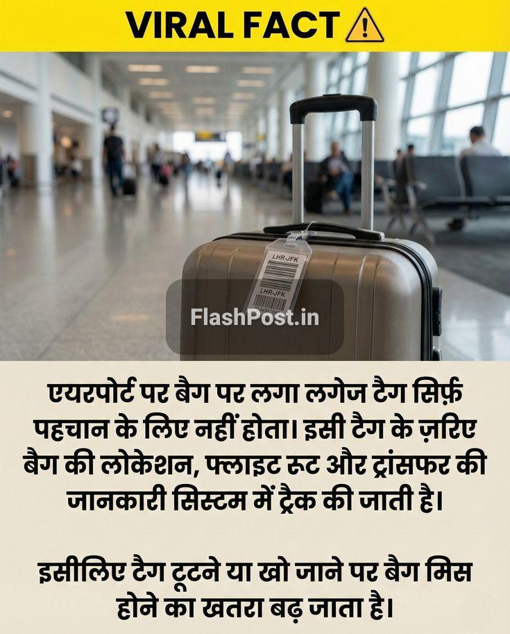 Airport Luggage Tags: Aapke Bag Ka Safar, Ek Secret Tech!