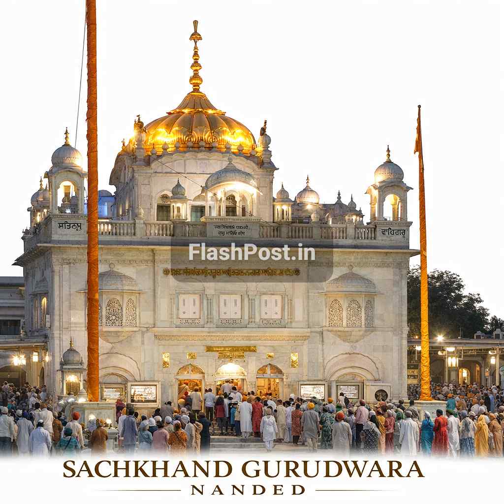 Sachkhand Gurudwara Nanded: Pavitra Dham Aur Roohani Sukoon Ka Safar!