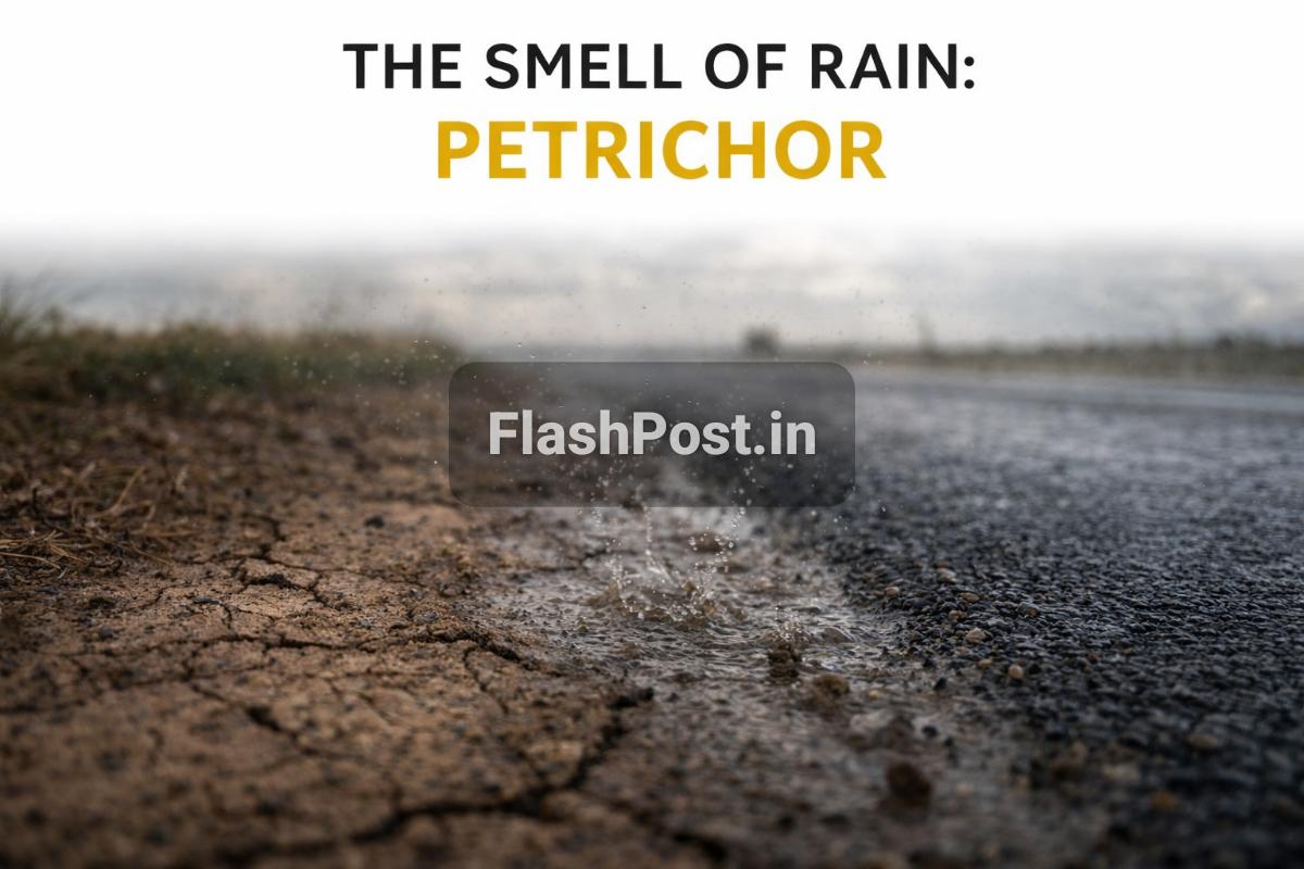 बारिश की खुशबू: Petrichor क्या है और ये दिमाग को सुकून क्यों देती है? एक वायरल फैक्ट!