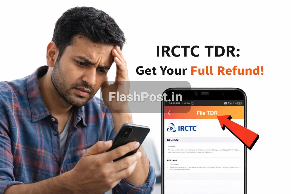 IRCTC TDR File Kaise Kare: Full Refund Pane Ka Secret Tariqa!