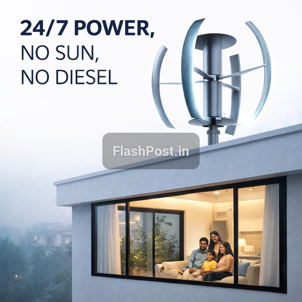 Bina Dhoop, Bina Diesel! Ghar Ko Milegi 24 Ghante Bijli, Ab Hamesha Ke Liye!