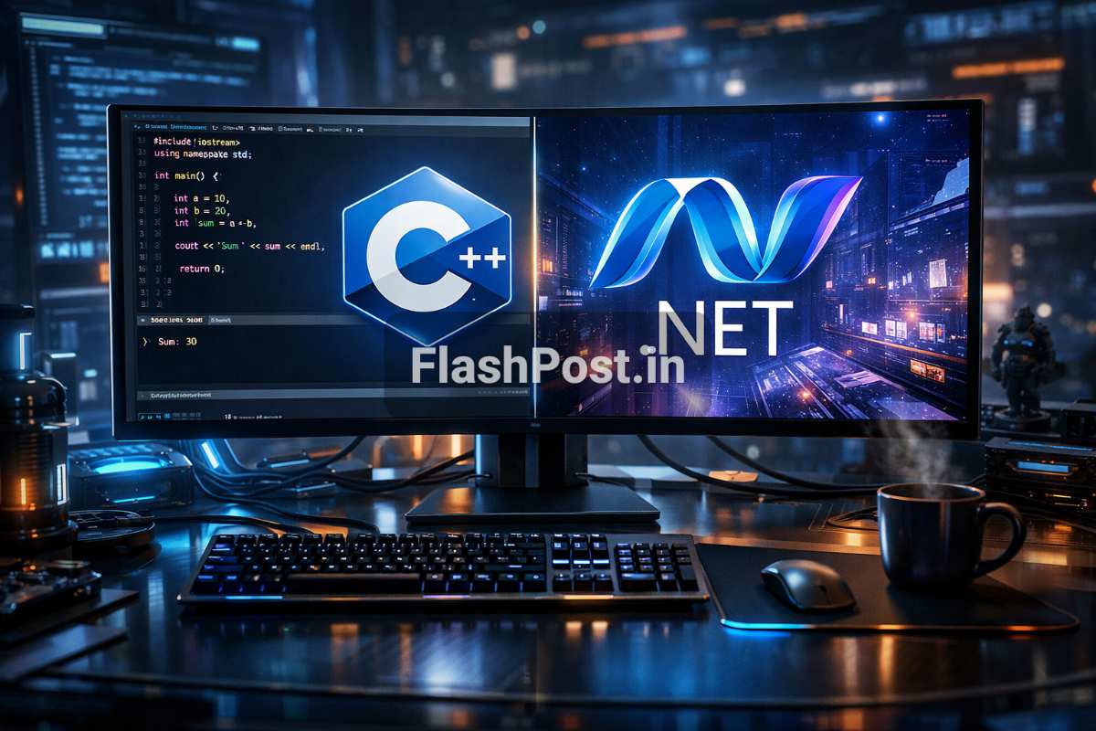 Dot Net vs C++: Kaunsa Language Software Development ke liye Best Hai?